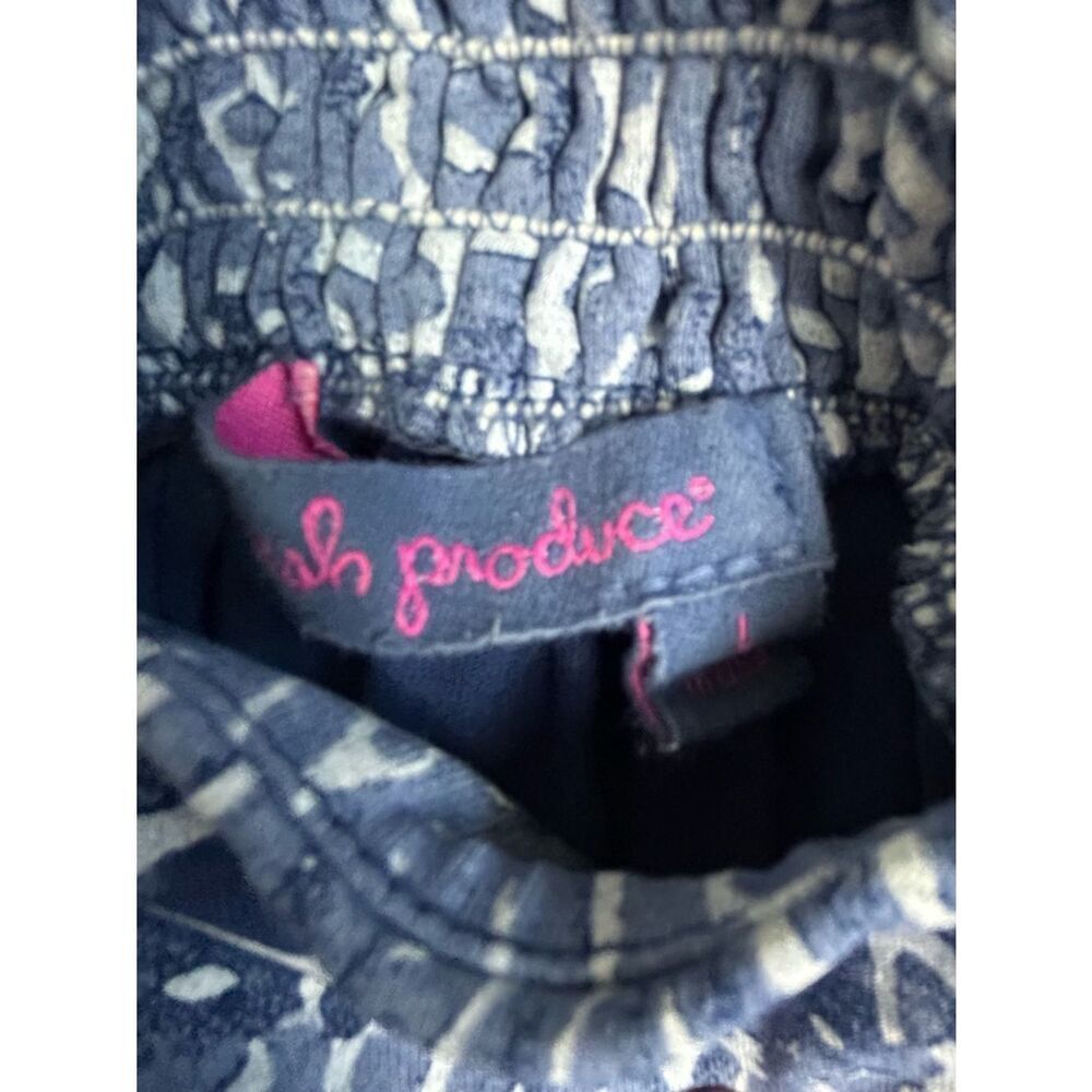 Fresh Produce Womens Sleeveless Navy Patterned Maxi Dress size L - Picture 5 of 11